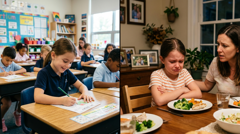 Why Your Child Thrives at School but Struggles at Home
