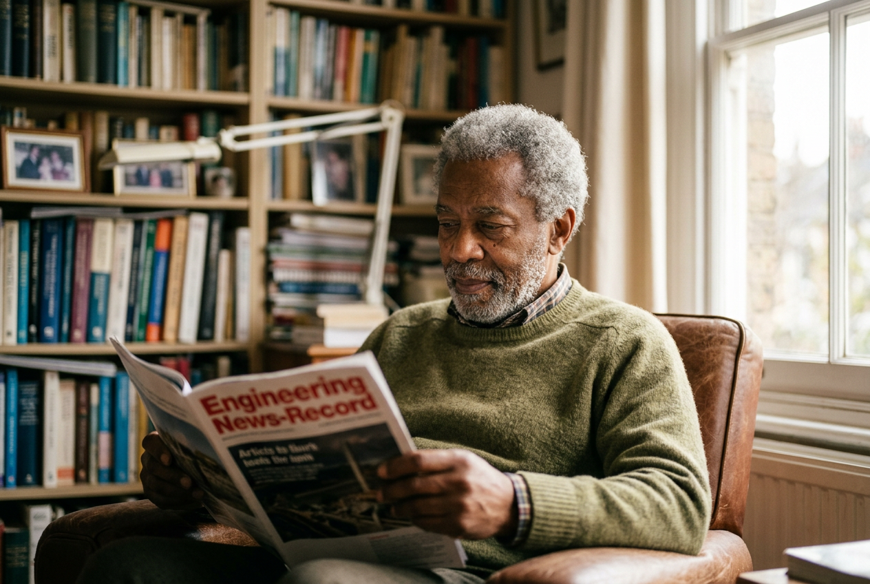A retired professional sharing a lifetime of experience